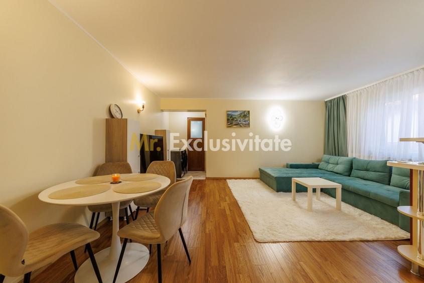 Apartament cu 2 camere semidecomandat, mobilat în Valea Mare-Podgoria