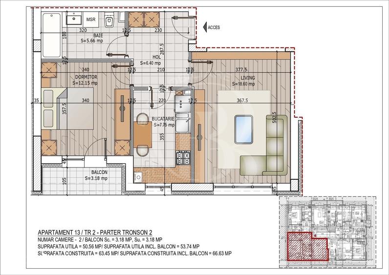 Apartament 2 camere Theodor Pallady Metrou Nicolae Teclu - 3