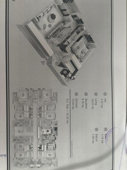 Apartament cu 2 camere decomandat în Chiajna