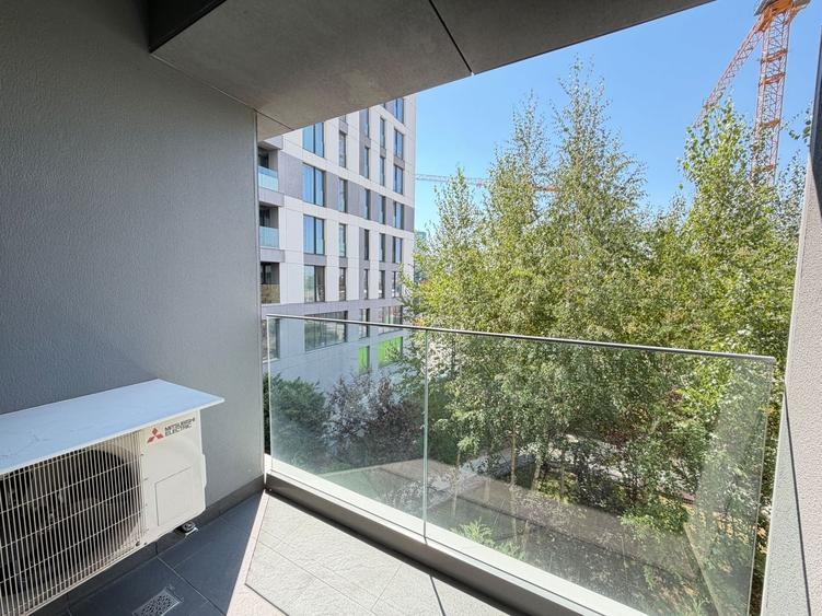Apartament cu 2 camere semidecomandat, mobilat în Pipera