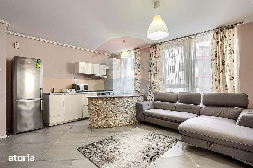 Apartament cu 2 camere, mobilat în Funcționarilor