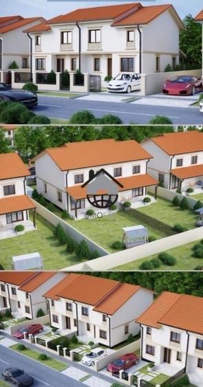 Duplex cu 4 camere cu Canalizare în Săcălaz
