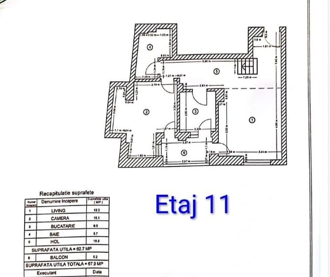 Apartament cu 5 camere decomandat în Parcul Carol