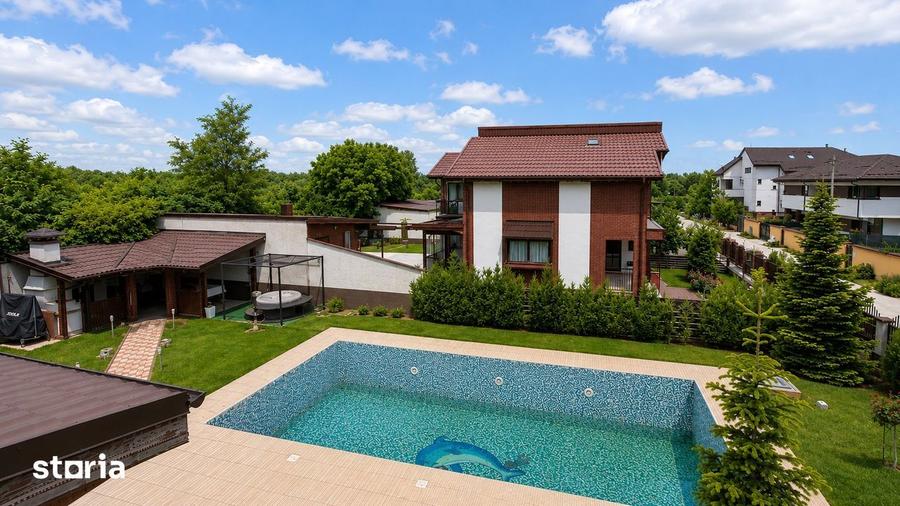 Casă cu 5 camere cu Teren 1027 Mp în Clinceni