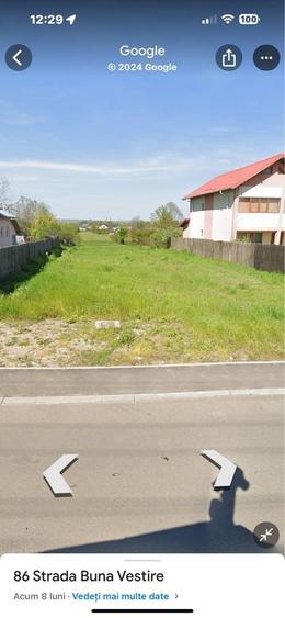 Teren de 6700 mp, în Bradu