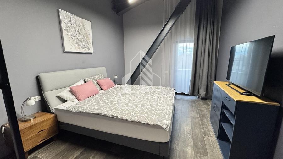 Apartament cu 2 camere semidecomandat, mobilat în Cetății