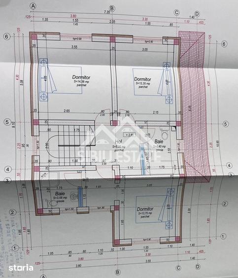 Casă cu 5 camere cu Teren 370 Mp în Șura Mică