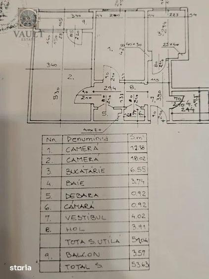 Apartament cu 2 camere decomandat, mobilat în Tineretului