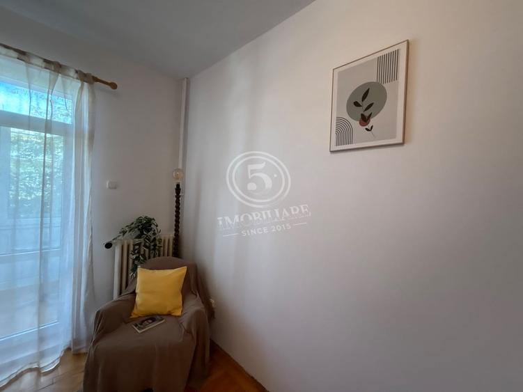 Apartament cu 2 camere semidecomandat, mobilat în Floreasca