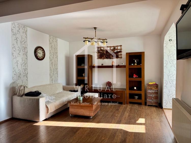 Apartament cu 3 camere, mobilat în Turnișor