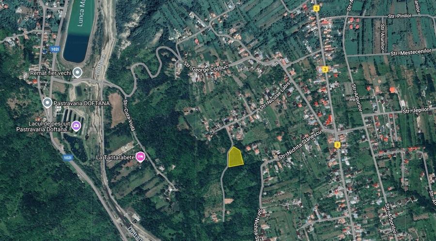 Teren agricol intravilan de 2070 mp, în Brebu