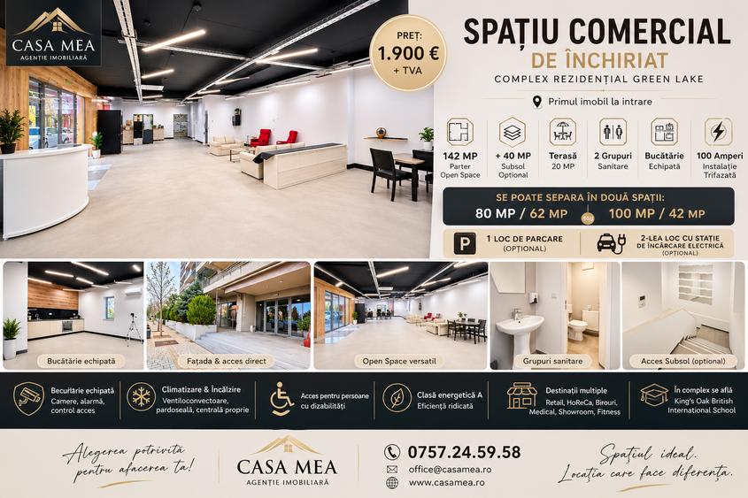 Spatiu Comercial Green Lake Sisesti- Pret 1.900 euro+TVA - 58