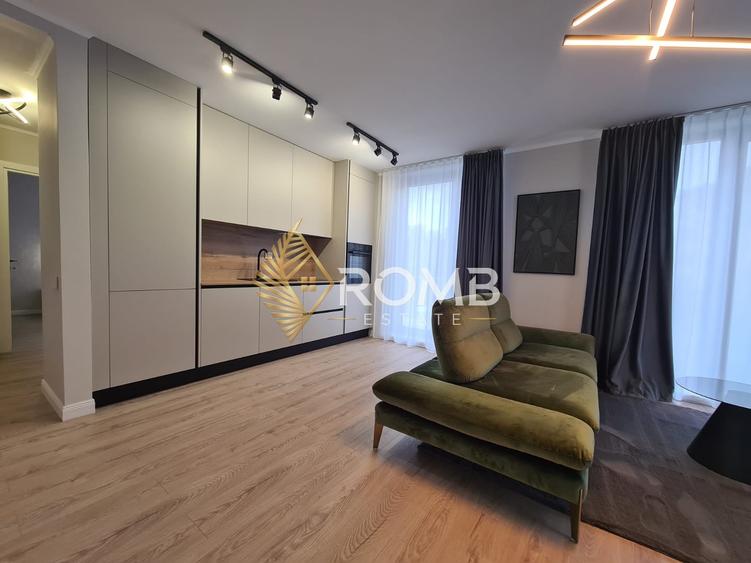 Apartament cu 2 camere semidecomandat, mobilat în Grigorescu