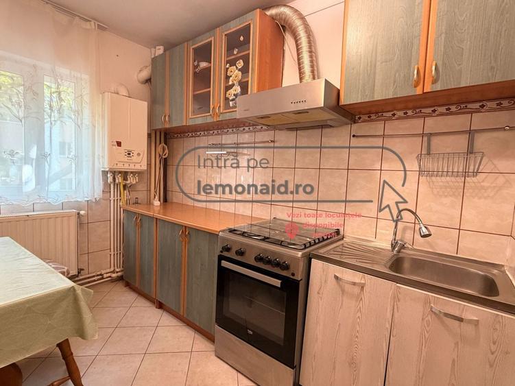 Apartament cu 3 camere decomandat, mobilat în Girocului