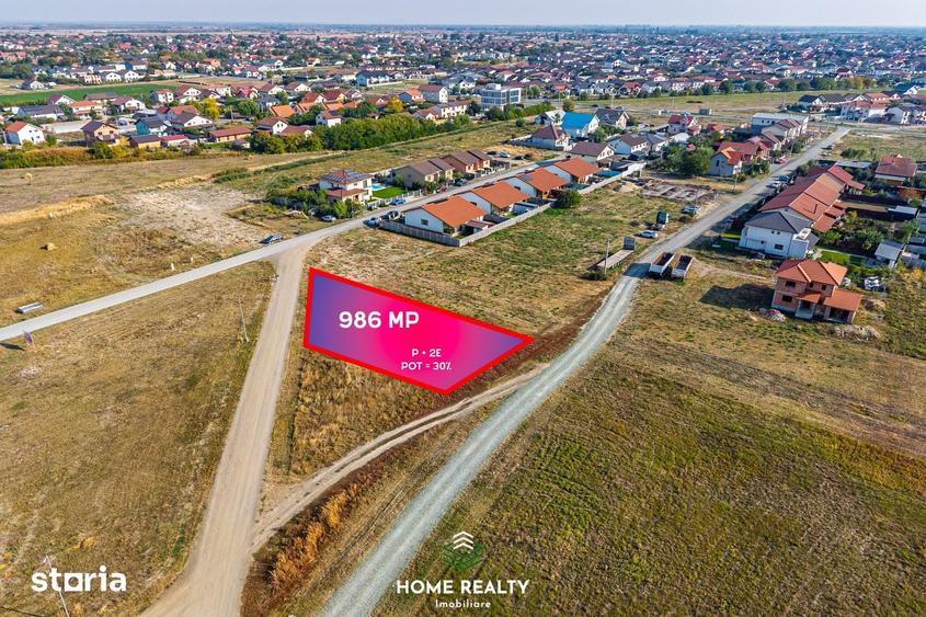 Teren de 986 mp, în Moșnița Nouă