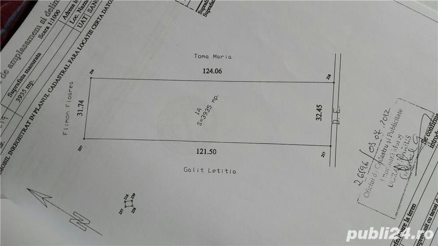Teren de 3935 mp, în Nazna