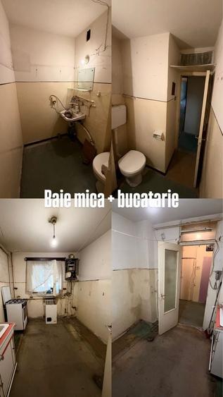 Apartament cu 3 camere semidecomandat în Nord