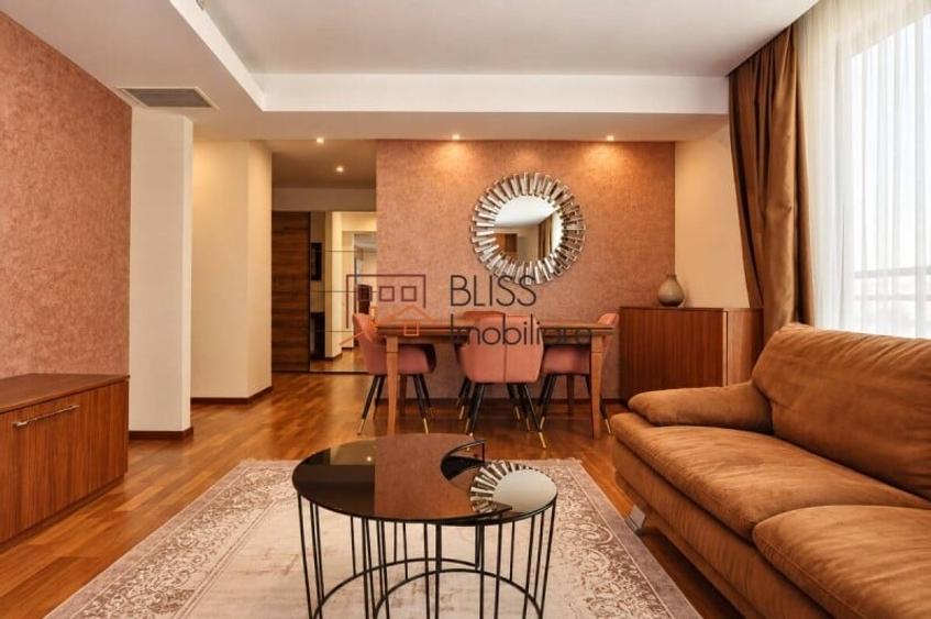 Apartament cu 3 camere semidecomandat în Herăstrău
