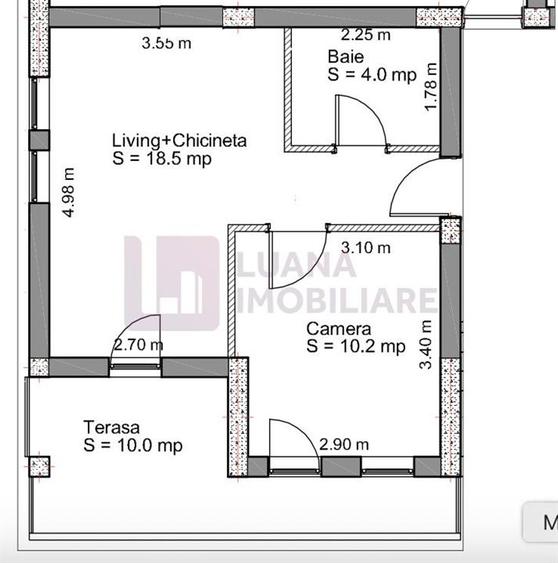 Apartament cu 4 camere decomandat, mobilat în Lazaret