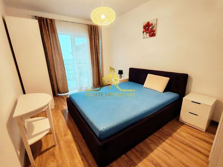 Apartament cu 2 camere semidecomandat, mobilat în Bună Ziua