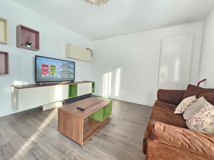 Apartament cu 2 camere semidecomandat, mobilat în Aviației