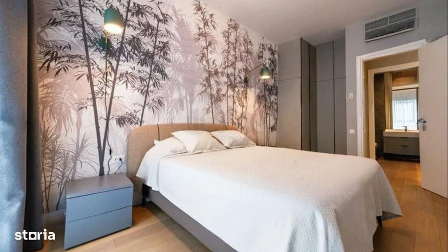 Apartament cu 4 camere, mobilat în Barbu Văcărescu