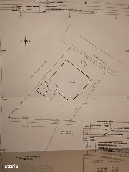 Casă cu 9 camere cu Teren 986 Mp în Găvana