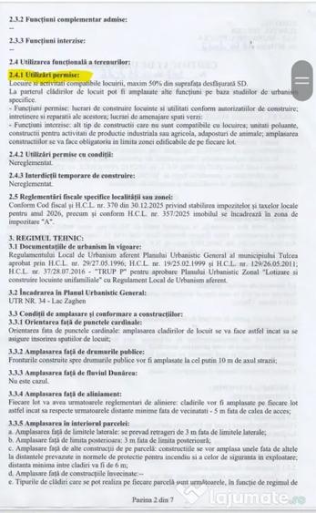 Teren de 400 mp, în Central