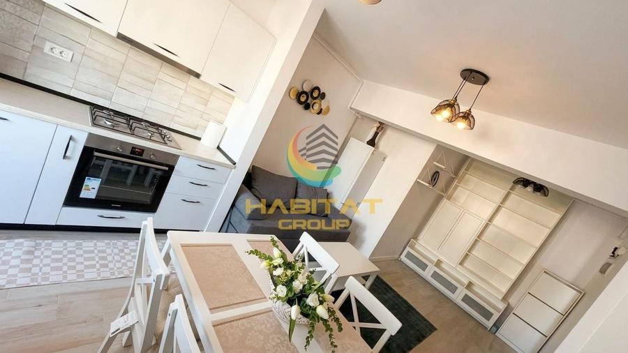 Apartament cu 2 camere decomandat, mobilat în Sud-Vest