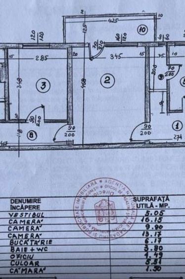 Apartament cu 3 camere semidecomandat în Alexandru Obregia