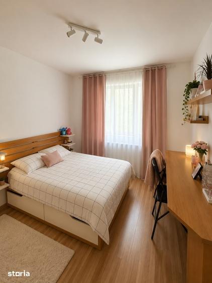 Apartament cu 2 camere semidecomandat în Între Lacuri