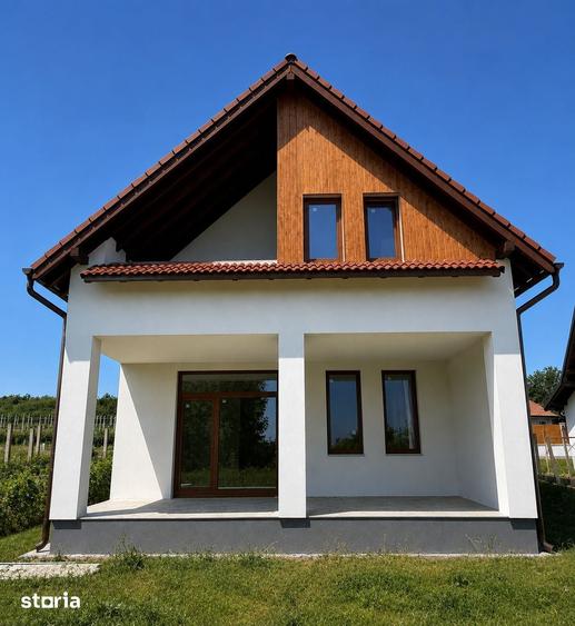Casă cu 5 camere cu Teren 1000 Mp în Aiton