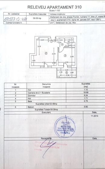 Apartament cu 2 camere în Crețuleasca — fotografia 3