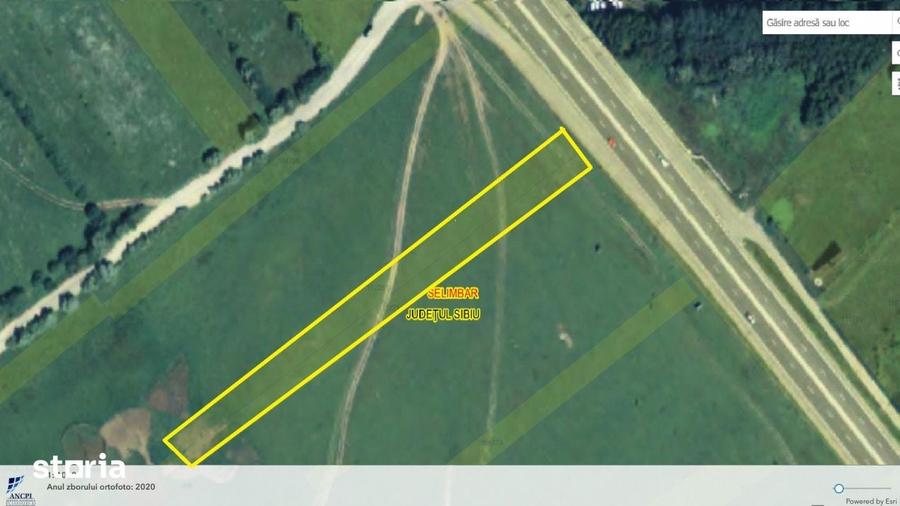 Teren de 3700 mp, în Central