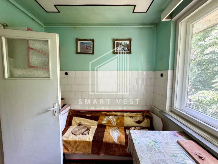 Apartament cu 2 camere semidecomandat, mobilat în Burdea