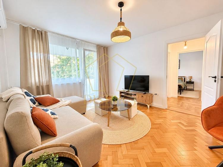 Apartament cu 2 camere semidecomandat, mobilat în Tipografilor
