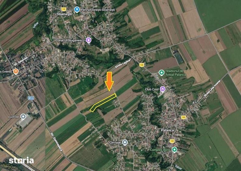 Teren de 4700 mp, în Florești