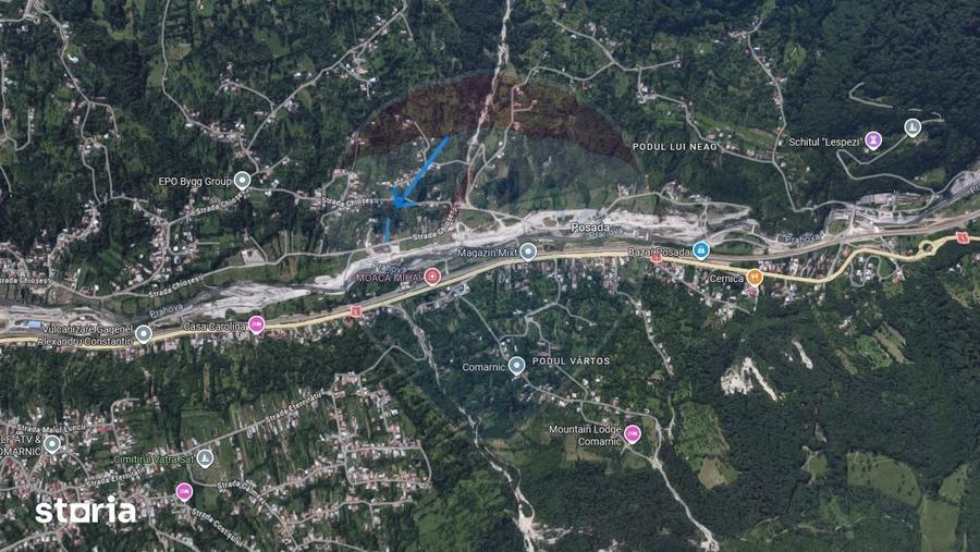 Teren de 1737 mp, în Ghioșești