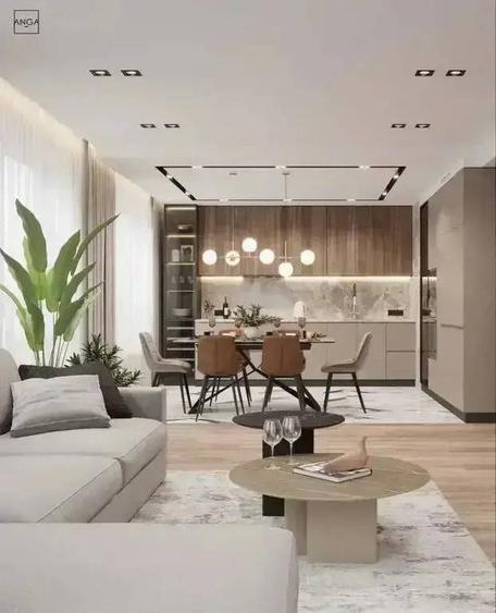 Apartament cu 3 camere decomandat în Tunari