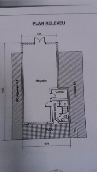Spațiu comercial, de 154 mp, în Central