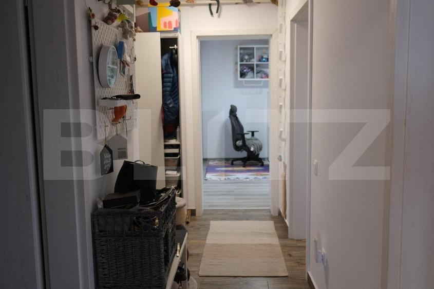Apartament cu 3 camere decomandat, mobilat în Ghimbav