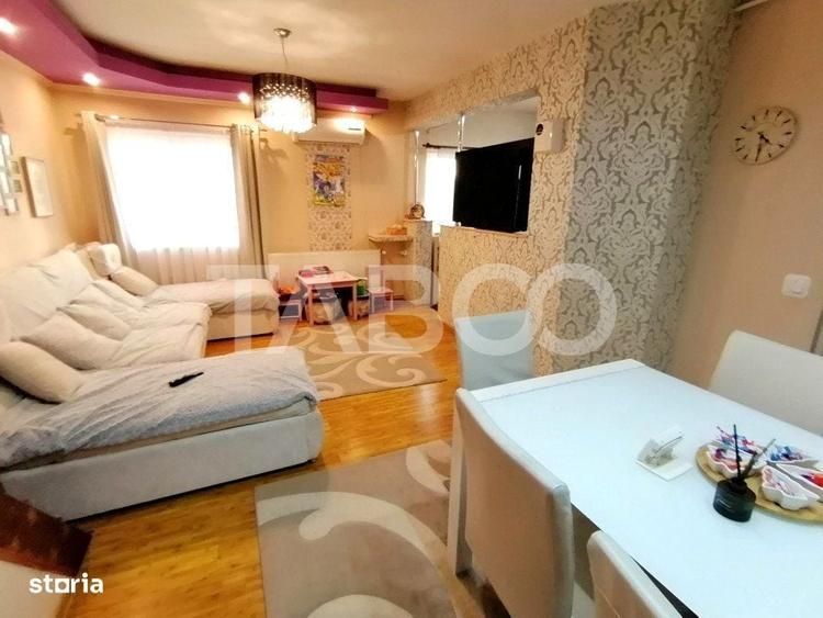 Apartament decomandat de vanzare 3 camere 87 mp utili mobilat Terezian - 14