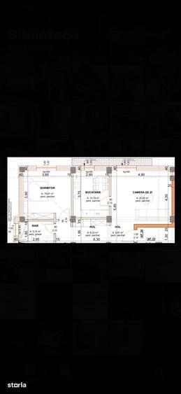 Apartament cu 2 camere decomandat în Calea București
