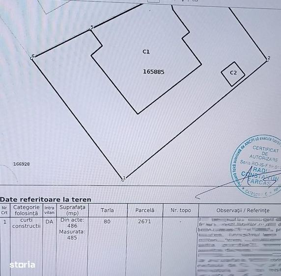 Casă cu 4 camere cu Teren 485 Mp în Piața Unirii