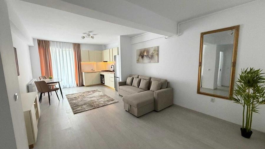 Apartament cu 2 camere semidecomandat în Otopeni