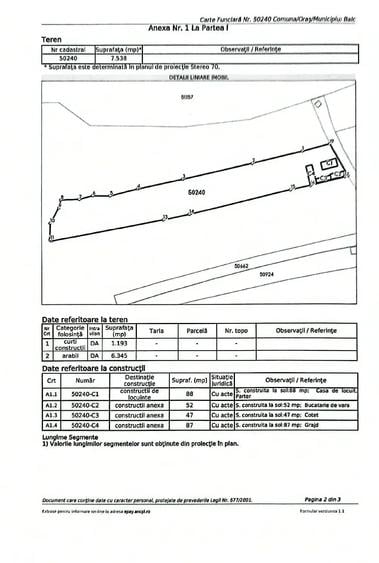 Casă cu Teren 6345 Mp în Săldăbagiu de Barcău