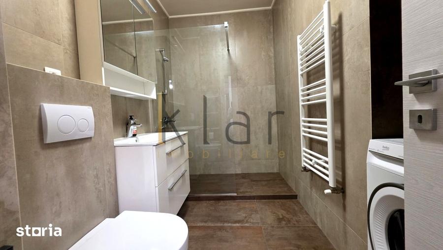 Apartament cu 2 camere semidecomandat, mobilat în Plopilor