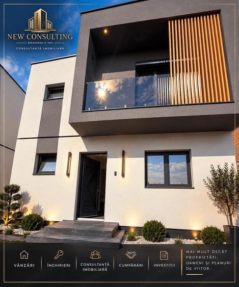 Vila Premium in Mo?ni?a | Toate Utilita?ile | 116 mp Utili + 300 mp Gradina - 2