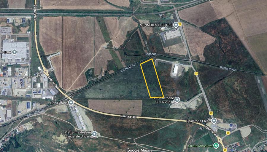 Teren Construcții intravilan de 2000 mp, în Miroslava