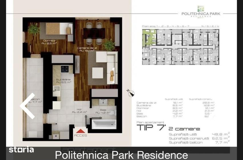 Apartament cu 2 camere în Grozăvești